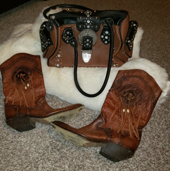 Handbags - Western Bling Handbag